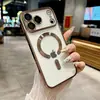 Aplicable para iPhone 18 Pro Max Funda Magnética para Teléfono Apple 17 con Película para Lente Cubierta Protectora Transparente Galvanizada Transfronterizo