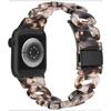 Para Apple Watch Apple Watch con correa de resina de anillo iWatch876 Pulsera de mujer Cadena de 22 mm