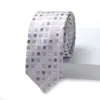 Nueva Corbata Casual para Hombre con Patrón Floral Geométrico Jacquard Multicolor Nudo Windsor para Ropa Formal de Negocios