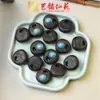 Acessórios de Pingente Nuvem com Detalhe em Pérola e Jacarandá Chaveiro para Carro com Sândalo Preto Acessórios para Corrente de Celular Yiming Xianyuan