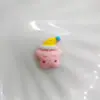 Accesorios de Joyería de Resina con Corona de Nube Arcoíris de Dibujos Animados, Cuerda para el Cabello Infantil DIY, Accesorios para el Cabello, Caja de Almacenamiento para Funda de Teléfono Móvil, Material