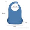 Impermeable para ancianos Impermeable para ancianos Comida Antifouling Pantufla Babero Babero para adultos Bolsillo para alimentos Cuidado en residencia de ancianos