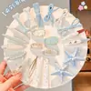 Presilhas de cabelo de alta qualidade estilo coreano em cores dopamina para mulheres, presilhas de bico de pato doces para franja, acessórios de cabelo