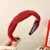 Diadema de Color Café de Alta Corona para Otoño e Invierno para Mujeres, Diadema Retro Francesa, Pinza Antideslizante para Lavarse la Cara, Nuevo Accesorio de Cabello de Moda