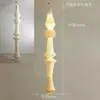 Lámpara de papel ambiental estilo japonés Isamu Noguchi Akari, estilo wabi-sabi, candelabro largo para escalera, loft, dúplex, sala de estar de planta abierta y casa de huéspedes