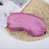 Máscara de Ojos Neutra para Todas las Estaciones, Sombreado para Dormir de Satén de Seda de Color Puro, Puede Sostener Paquete de Hielo Máscara de Ojos Suministros del Fabricante