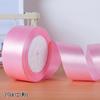 Fita de Cetim 4cm Rosa Feita à Mão Material Embalagem Fita Decoração Caixa de Presente Fita Fita Fita Atacado