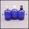 Garrafa pet azul 300ml garrafa de hidrolato 300ML tampa flip-top garrafa cheinha garrafa de shampoo garrafa de sabonete líquido