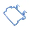Suporte para saco de lixo de cozinha Gancho para porta de cozinha Tipo de suporte para saco de plástico Suporte para saco de lixo portátil simples para dormitório
