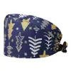 Gorro quirúrgico tela estampada gorro de doctor gorro de enfermera estampado de dibujos animados gorro de belleza gorro sanitario gorro quirúrgico ajustable