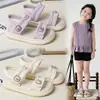 Zapatos para Niñas Sandalias de Princesa para Niños 2026 Nuevo Estilo de Verano Sandalias de Playa para Bebés Niñas Verano Suela Suave Punta Abierta