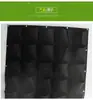 Bolsa de Cultivo de Plantas Multibolsos Montada na Parede da Varanda Parede de Flores Bolsa de Plantio Bonita Bolsa de Parede para Verdejamento Bolsa de Nutrientes Feltro Bolsa de Plantio Bonita