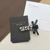 Pinza para el pelo de lazo con pedrería de alta gama, Pinza de pico de pato a la moda, Pinza elegante para flequillo, Pinza lateral femenina, Pasador, Pinza superior