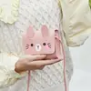 Mini Monedero de Bebé de Dibujos Animados 2025 Nuevo Bolso Cruzado para Niña Casual Elegante Lindo de Conejo