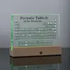 Producto de gran venta transfronteriza: Tabla Periódica de los Elementos Químicos de Secundaria Regalo de Cumpleaños Decoración de Escritorio para Aprendizaje Adorno, en Stock para Entrega Rápida