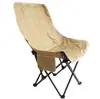 Silla lunar ajustable de altura en tres posiciones para exteriores, silla de camping ajustable, tumbona portátil, silla plegable para picnic de camping