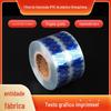 Fornecimento de fábrica PVC transparente linha de fácil rasgo Filme Termoencolhível impressão de presentes saco plástico termoencolhível filme de etiqueta para impressão