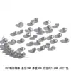 Acessórios de joias faça você mesmo liga espaçador em forma de borboleta espaçador contas espaçador suporte de flor espaçador reto contas espaçadoras pingente produto semi-acabado pulseira colar de corda