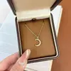 Colar Pingente Minimalista de Luxo Leve Versátil Novo Estilo Chinês Moda de Nicho de Ponta Formato Pequeno de Pão Laço