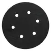 Almohadillas Protectoras Negras Afelpadas de 5 y 6 Pulgadas para Lijadora Neumática en Seco, Almohadillas Pulidoras, Almohadillas Protectoras Afelpadas Autoadhesivas