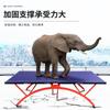 Mesa de Ping Pong Dobrável para Uso Doméstico, Mesa de Ping Pong para Exterior com Rodas, Mesa Móvel de Padrão Competitivo