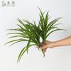 Simulação de Grama Clorófita em Fardo de 2 Cabeças Planta Abacaxi do Ar Clorófita Planta em Vaso Decoração de Planta Verde Layout de Cena Paisagística