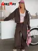 Conjunto esportivo Amazon Europeu e Americano 2026, moletom com zíper e mangas compridas com calça de cordão, conjunto de duas peças de algodão