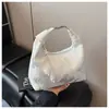 Nuevo Bolso de Mano Pequeño Estilo Chino Nacional para Mujer, Nuevo Diseño Verano 2025, Bolso Cruzado de Hombro Texturizado Tipo Dumpling para Viajes Diarios
