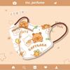 Mascarilla Original Kapibala Kn95 Tricapa Tridimensional Alto Valor de Color Estampado de Dibujos Animados Otoño e Invierno a Prueba de Polvo Mascarilla para Estudiantes