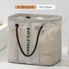 Cesta de baño con malla para drenar el agua, cesta de baño para dormitorio de estudiantes, cesta de almacenamiento para artículos de tocador, cesta de natación portátil de gran capacidad con drenaje