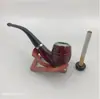 Tabaquería para Cigarrillos Uso Dual Pipa de Resina Zf808 Pipa de Tabaco Clásica para Hombres Tienda de 10 Yuanes 6 Variedades Venta al por Mayor