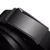 Cinturón de cuero para hombre hebilla automática sin dientes cinturón para pantalón de ropa interior casual de negocios combinable dos capas de piel de vaca cinturón para hombre