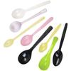 Cuchara desechable cuchara de plástico embalaje para llevar comida rápida cuchara para sopa transparente cuchara pequeña 1000 venta al por mayor franqueo engrosado