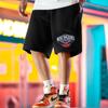 Calças Esportivas M-7XL Shorts NBA Pelican Calças de Basquete para Meninos Calças Cinco Pontos Soltas Tamanho Grande Verão Combinação Livre Casual