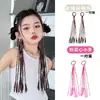 Trenzas Boxeadoras Dulces y Geniales Peluca Nueva para Niños Trenzas No Dañan Anillo para el Cabello Cuerda para el Cabello de Niña Pequeña Accesorios para el Cabello Trenzados