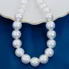 Collar de Perlas de Concha de Aguas Profundas para Mujer, Multicolor, Collar Redondo de Perlas de Concha Imitación, Regalo de Lujo Ligero para Mamá o Novia, Suministro al por Mayor