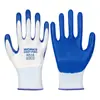 Luvas de Proteção para Trabalho Resistentes a Óleo de Nitrila Borracha Total Borracha Reparo Reparo Automotivo Resistente ao Desgaste à Prova de Óleo Impermeável Antiderrapante Anti-Perfuração Luvas