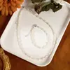 Pulsera de perlas de agua dulce naturales para mujer, diseño de nicho, pulsera de cuentas de alta gama, elegante y ajustable, lujo ligero
