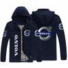 Chaqueta deportiva informal con capucha y estampado de lunares para hombre, nueva chaqueta cortavientos de moda urbana.