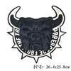 Adesivo de Tecido Estilo Punk Oversized Patch Adesivo Decoração de Costas para Roupas Jeans Adesivo para Buraco de Reparo Adesivo Bordado para Roupas
