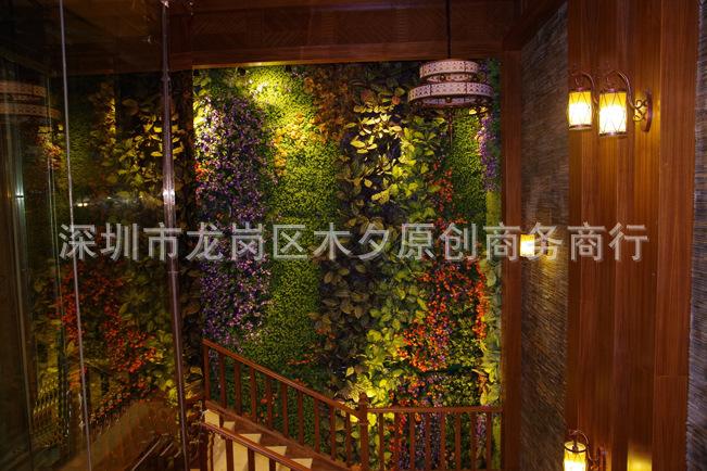 昆明新亚洲体育城御都生态会所绿植满墙N