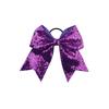 Cheerleading 18 Colores 8 Pulgadas Cola de Milano Lentejuela Lazo para el Cabello JOJO Accesorios para el Cabello Cinta en V Base de Tela Sin Cinta Tejida