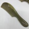 18 cm amarelo redondo punho B chifre amarelo pente dente grosso dente fino dente denso dente largo chifre amarelo pente comum antiestático pente elétrico