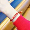 Pulsera Inspiradora de Cuerda Roja para Estudiantes con Nombres Grabados, Perfecta para Exámenes de Ingreso a la Preparatoria y la Universidad, un Regalo para Mujeres y Hombres