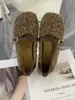 Sapatilhas Femininas de Alça Única com Forro Macio Estilo Coreano, Sapatos Mary Jane Peludos Elegantes com Salto Grosso para Outono e Inverno