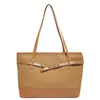Bolsa de Ombro Grande para o Dia a Dia, Estilo Simples e Elegante, Luxo Leve, Nova Moda Outono/Inverno, Bolsa de Ombro/Axila Versátil, Bolsa Tote Retrô