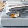 Sábana de Algodón 100% Puro Pieza Única, Sábana Individual para Dormitorio, Funda de Almohada, Nuevo Modelo 2026 Juego de Tres Piezas