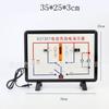 Demonstrador de descarga de carga de capacitor X31301 Ensino médio Ensino médio experimento de física instrumento elétrico instrumento de ensino de física