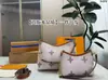 Bolsos exclusivos transfronterizos, bolsos estilo LV, bolsos cruzados, disponibles en stock en Guangzhou, bolsos de hombro de alta gama para debajo del brazo al por mayor
