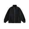 Chaqueta deportiva de punto de estilo callejero retro americano de invierno, cárdigan, sudadera, abrigo para parejas, moderno para hombres y mujeres